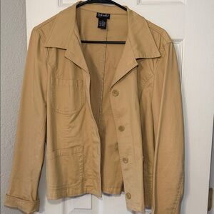 Rafaella Beige Tan Lightweight Trench Jacket